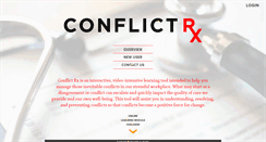 Desktop Screenshot of conflictrx.org